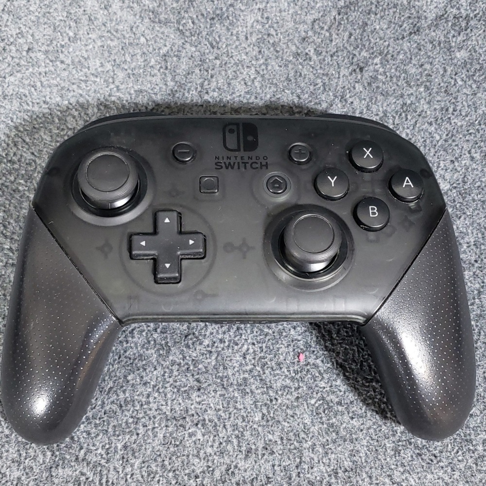 Nintendo Pro Controller Switch Black Wireless Gamepad HAC-013 Remote